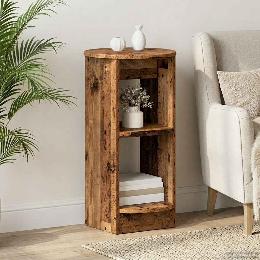Bijzetkast Oudhout 40 x 40 x 75 cm Geconstrueerd hout is nu te koop bij PeponiXL, paradijselijk wonen!