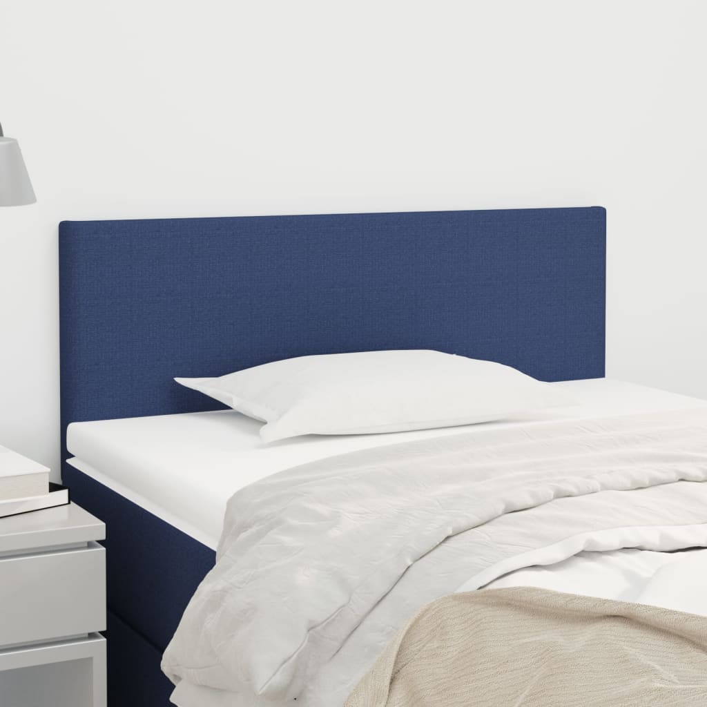 Hoofdbord 90x5x78/88 cm stof blauw is nu te koop bij PeponiXL, paradijselijk wonen!