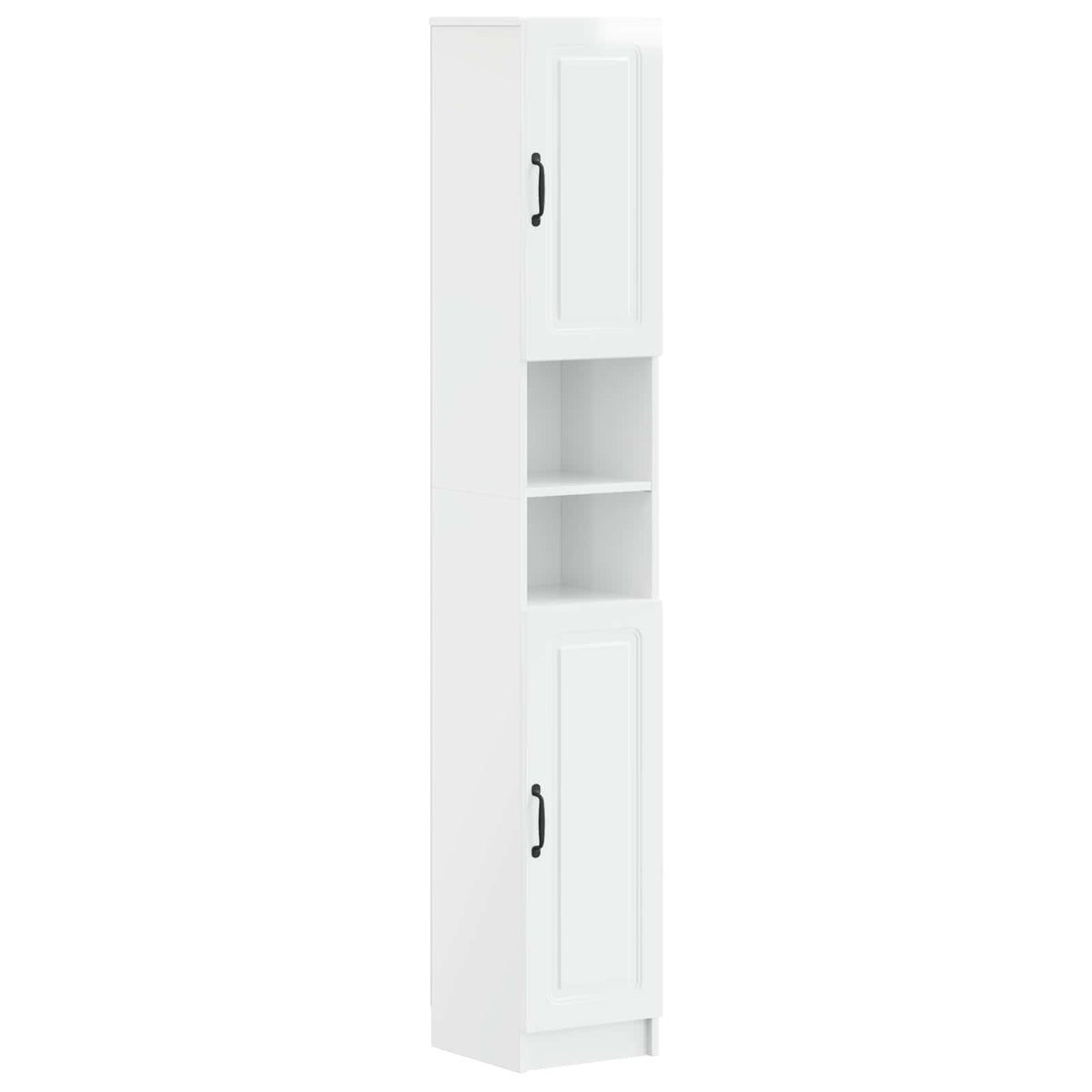 Badkamerkast met Open Plank UTRECHT Hoogglans Wit is nu te koop bij PeponiXL, paradijselijk wonen!