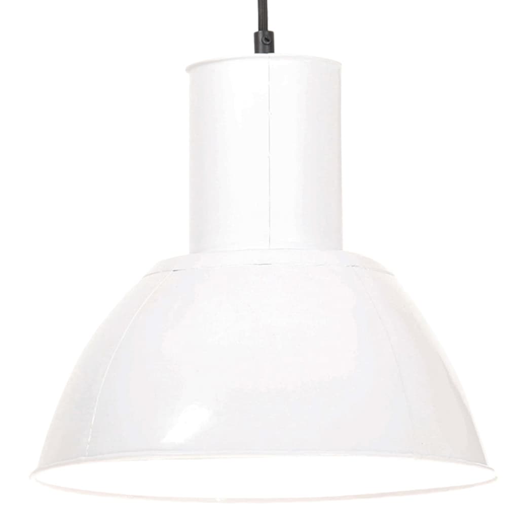 Hanglamp rond 25 W E27 28,5 cm wit is nu te koop bij PeponiXL, paradijselijk wonen!