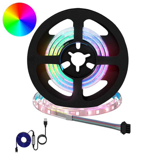 LED-strip 12 pcs Zwart en transparant 550 mm Koper en kunststof is nu te koop bij PeponiXL, paradijselijk wonen!