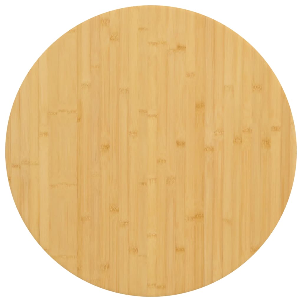 Tafelblad Ø 70x1,5 cm bamboe is nu te koop bij PeponiXL, paradijselijk wonen!