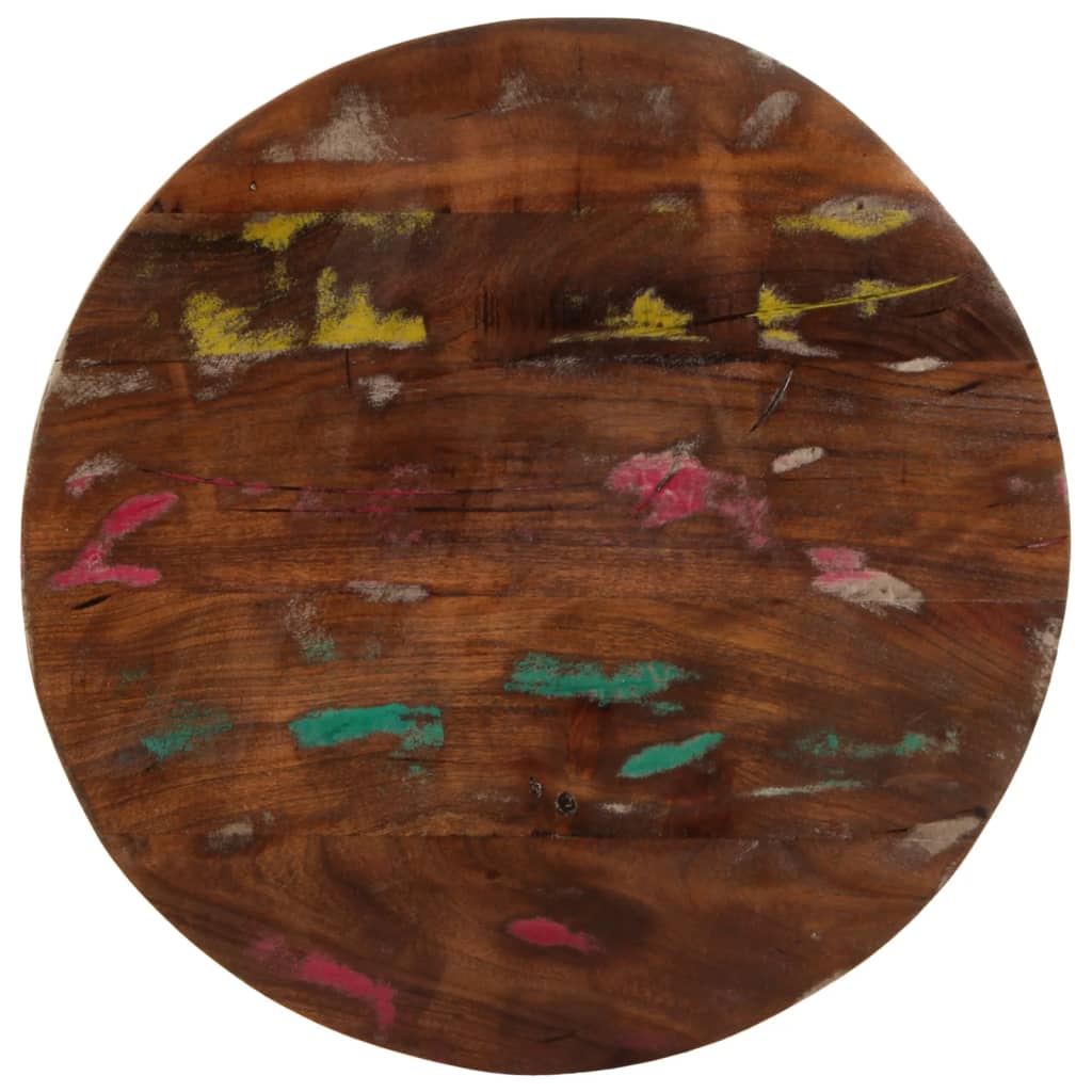 Tafelblad rond Ø 60x2,5 cm massief gerecycled hout is nu te koop bij PeponiXL, paradijselijk wonen!