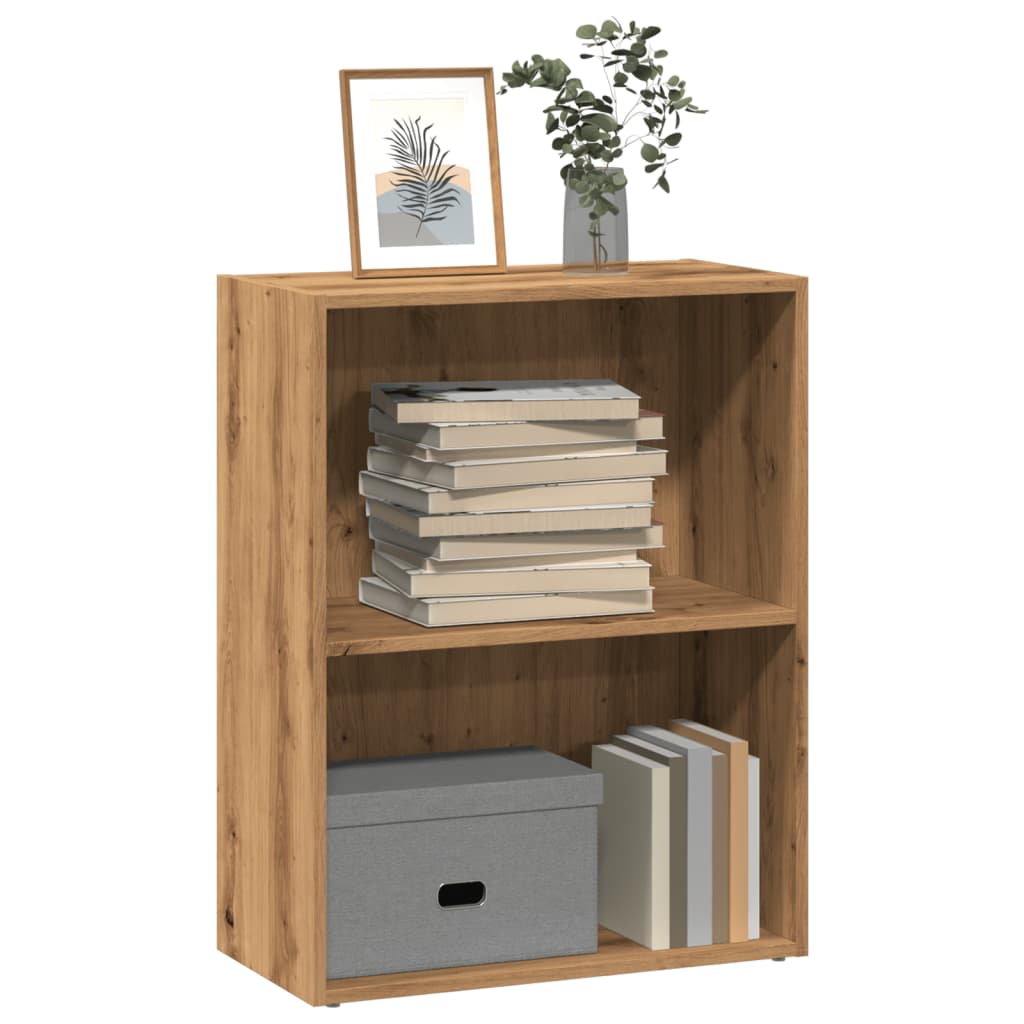 Boekenkast 60x30x77 cm bewerkt hout artisanaal eikenkleurig is nu te koop bij PeponiXL, paradijselijk wonen!