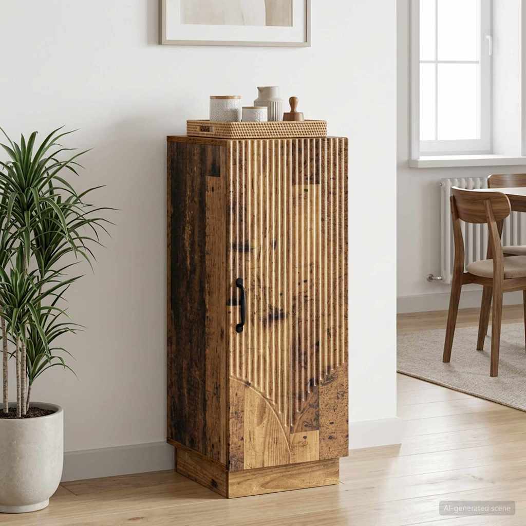 Dressoir Oud hout 33 x 34,5 x 87 cm Bewerkt hout is nu te koop bij PeponiXL, paradijselijk wonen!