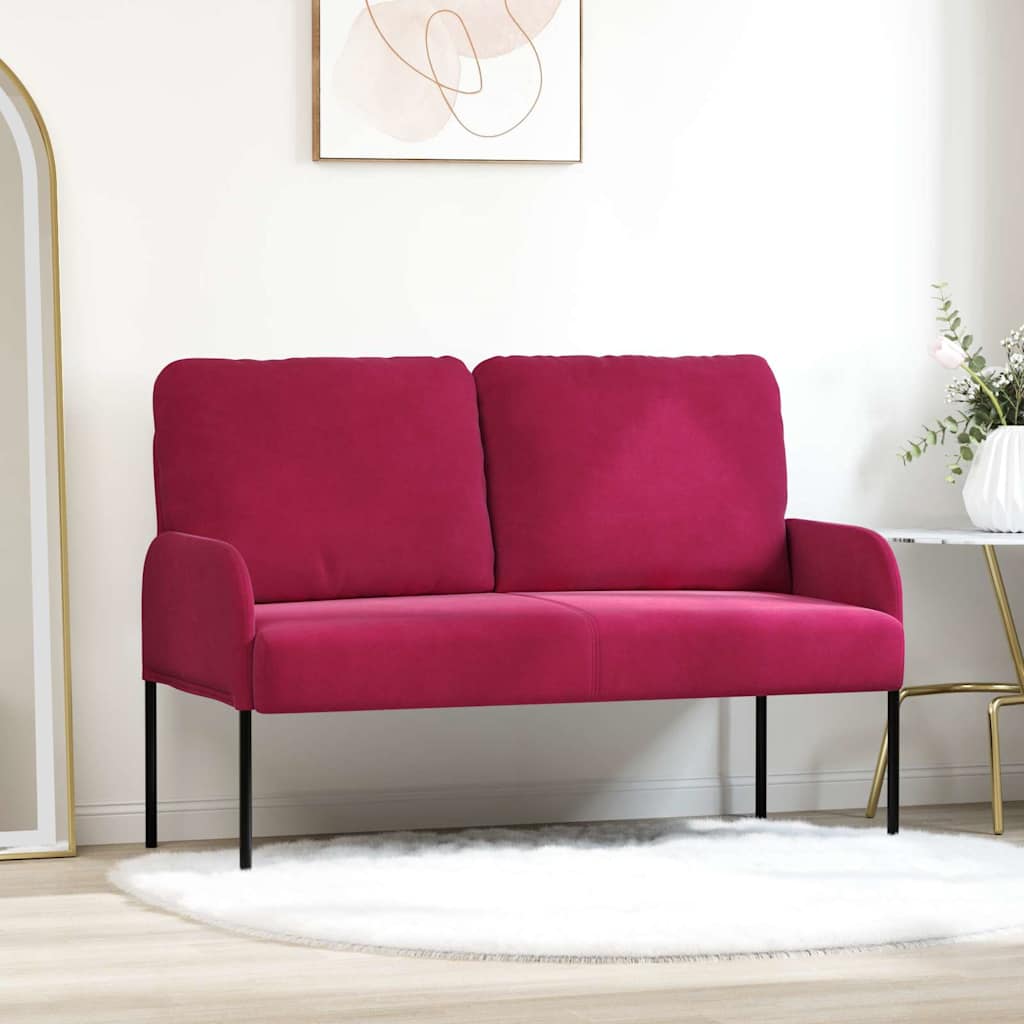 Banken met kussen 110cm Wijnrood Multiplex is nu te koop bij PeponiXL, paradijselijk wonen!