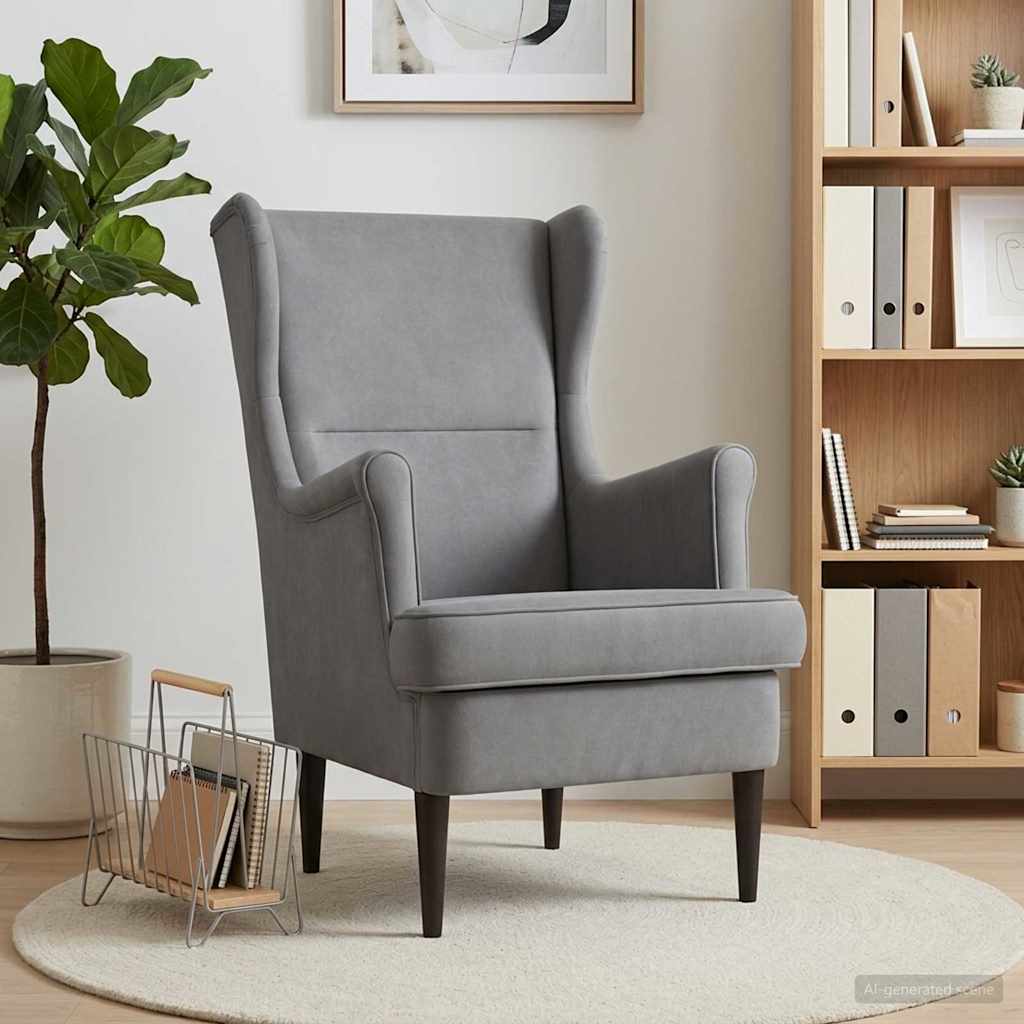 Fauteuil Donkergrijs Fluweel is nu te koop bij PeponiXL, paradijselijk wonen!