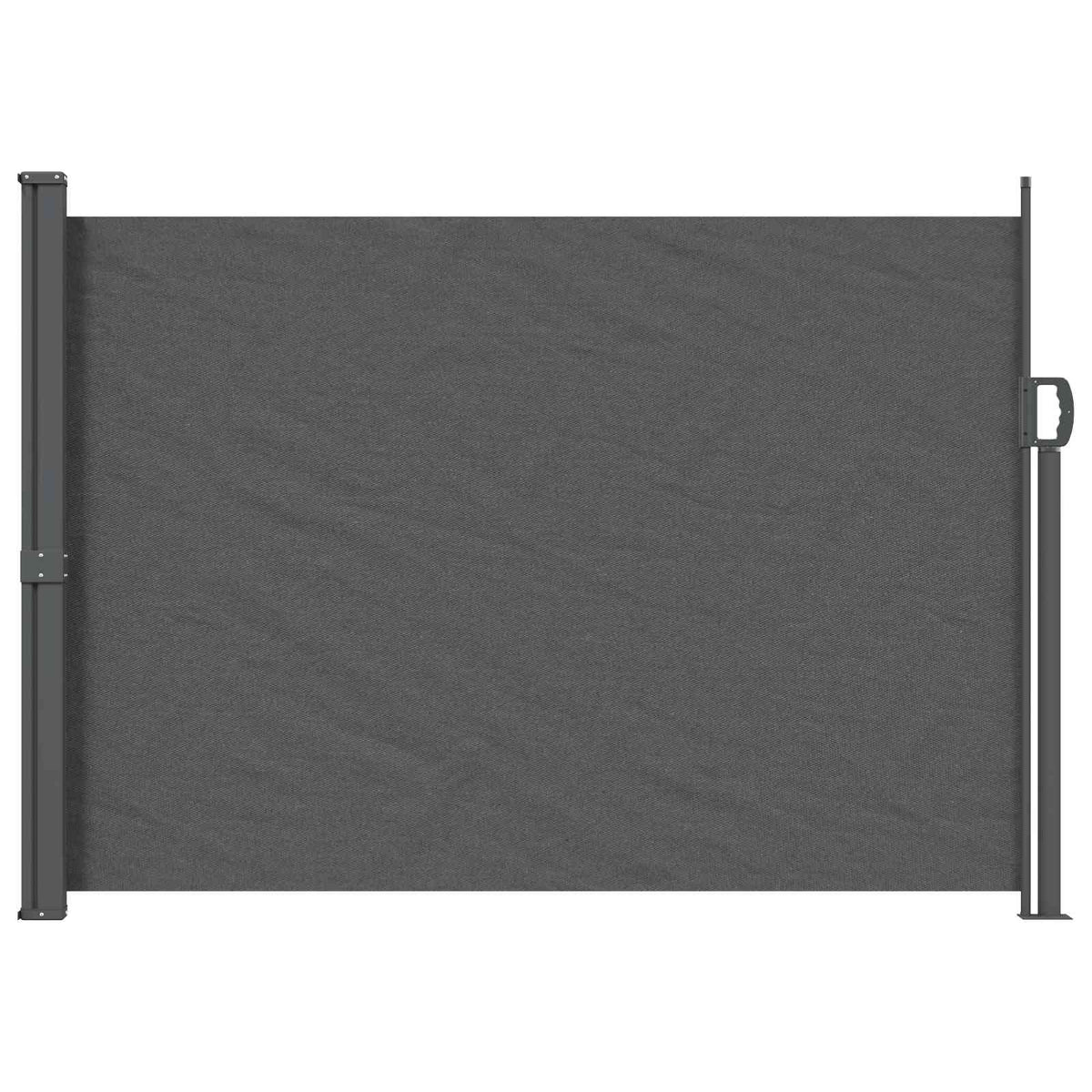 Uittrekbaar Zijscherm 100% polyester ijzer staal is nu te koop bij PeponiXL, paradijselijk wonen!