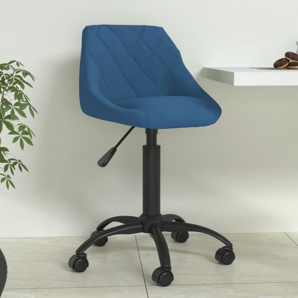Eetkamerstoel fluweel blauw is nu te koop bij PeponiXL, paradijselijk wonen!