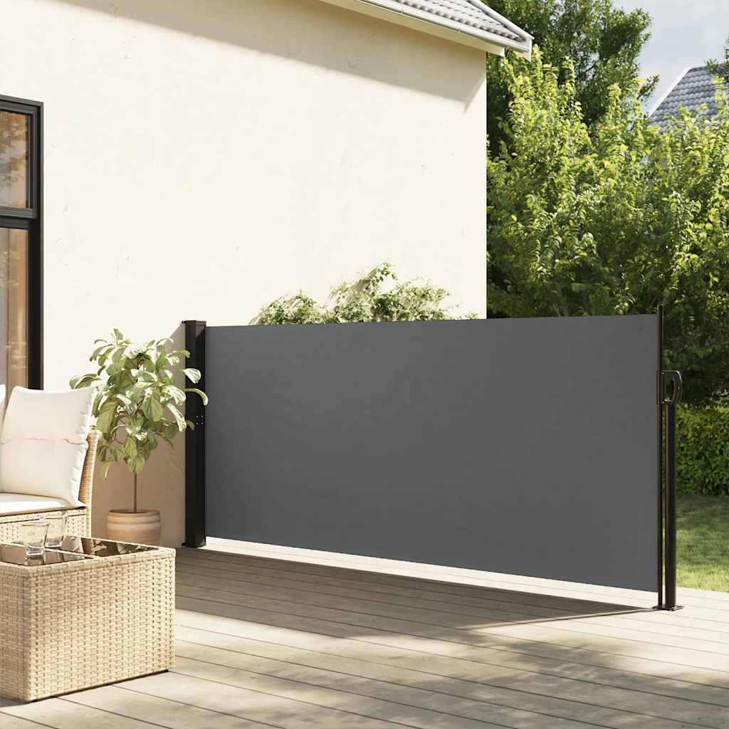 Uitschuifbaar zijluifel antraciet 140x300 cm is nu te koop bij PeponiXL, paradijselijk wonen!