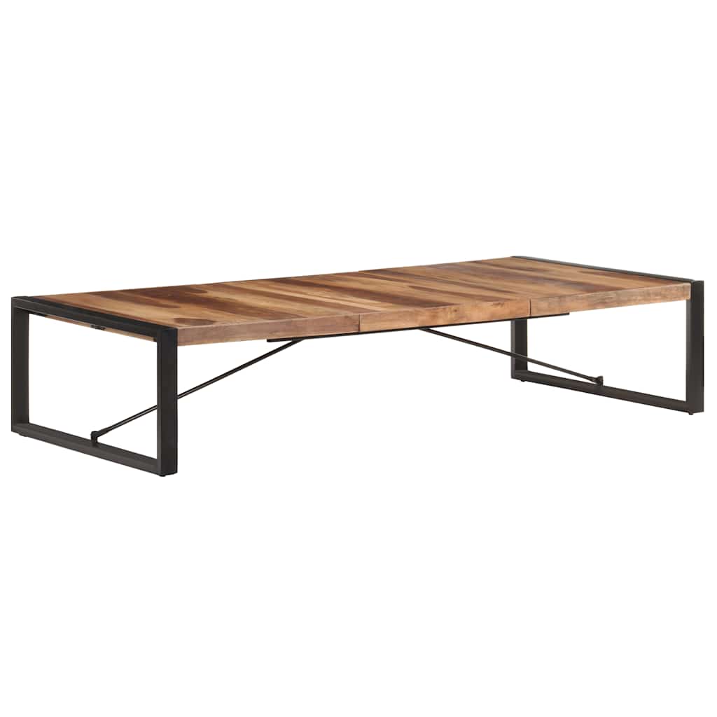 Salontafel 180x90x40 cm massief hout is nu te koop bij PeponiXL, paradijselijk wonen!