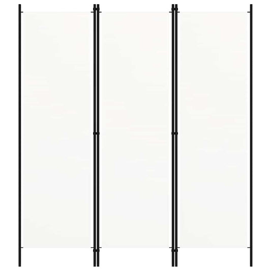 Kamerscherm met 3 panelen 150x180 cm wit is nu te koop bij PeponiXL, paradijselijk wonen!