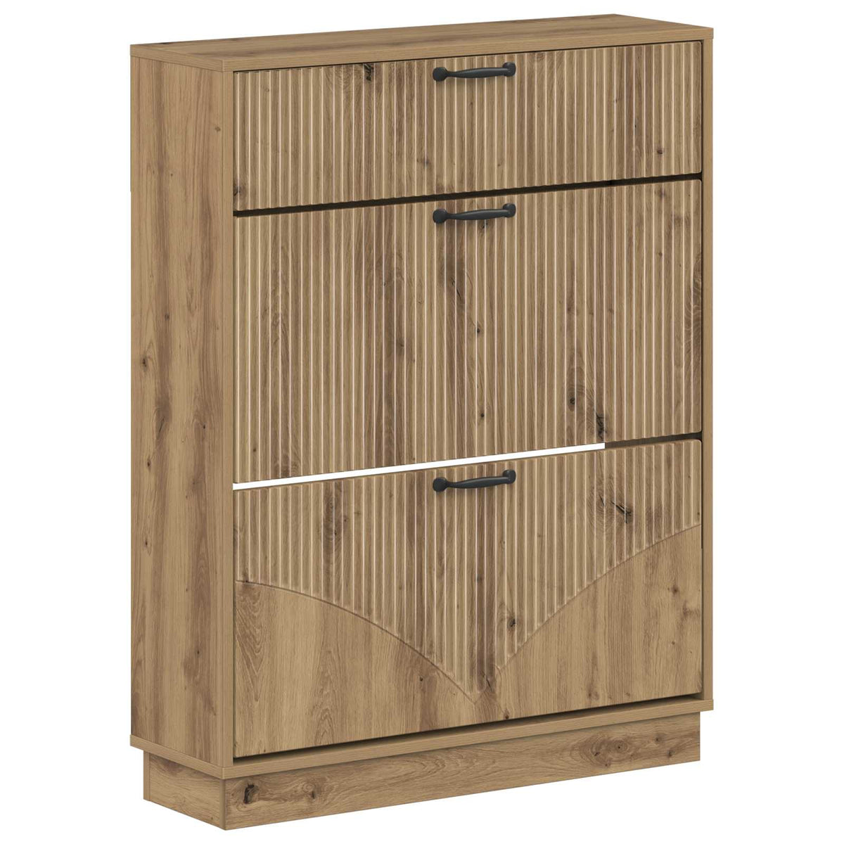 Schoenenkast HOORN 78 x 24 x 100 cm Bewerkt hout is nu te koop bij PeponiXL, paradijselijk wonen!