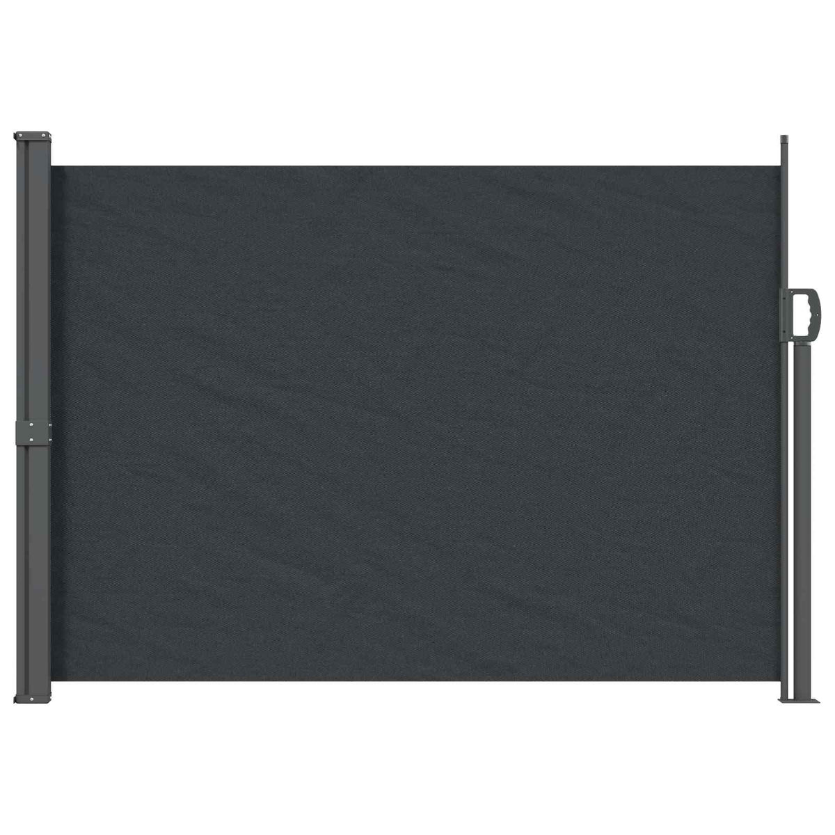 Uittrekbaar Zijscherm 100% polyester ijzer staal is nu te koop bij PeponiXL, paradijselijk wonen!
