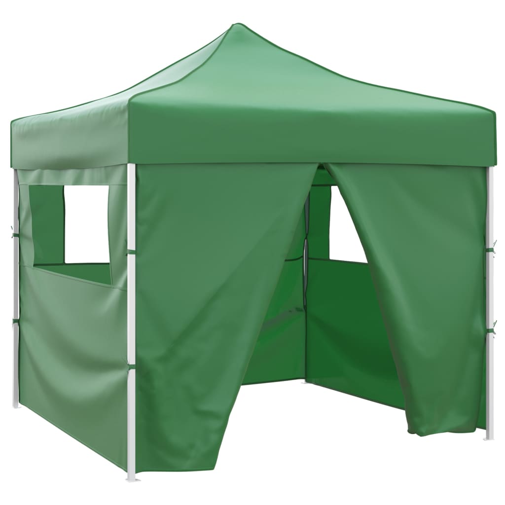 Vouwtent met 4 zijwanden 3x3 m groen is nu te koop bij PeponiXL, paradijselijk wonen!
