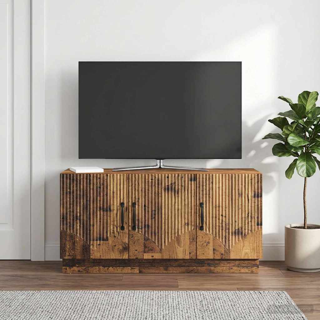 TV-kast Oud hout 99 x 34,5 x 47 cm Bewerkt hout is nu te koop bij PeponiXL, paradijselijk wonen!