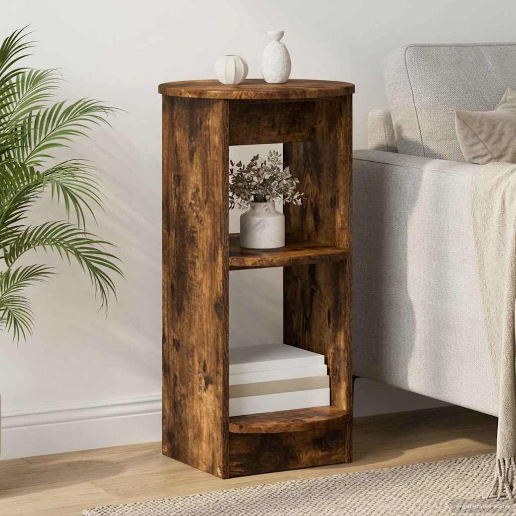 Bijzetkast Gerookte Eik 40 x 40 x 75 cm Geconstrueerd hout is nu te koop bij PeponiXL, paradijselijk wonen!