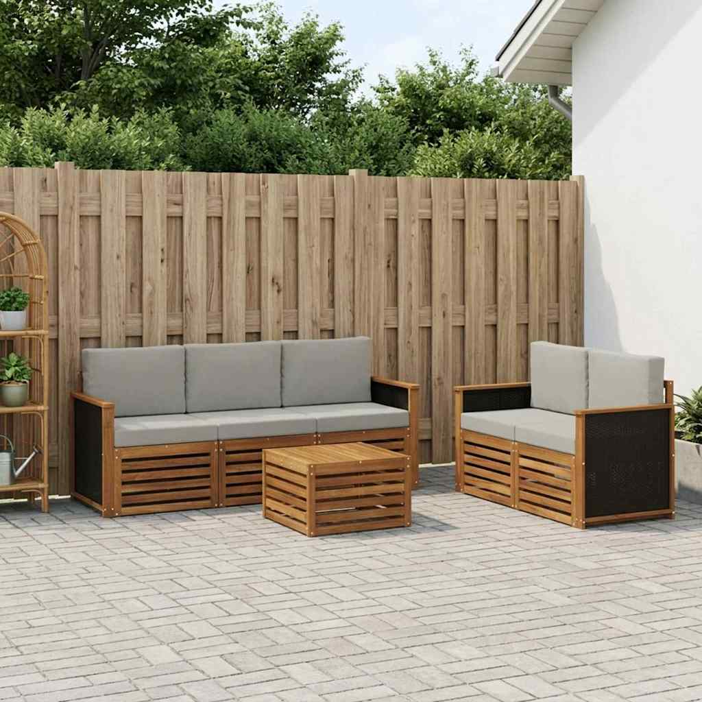 Sofa-Sets Massief Acaciahout is nu te koop bij PeponiXL, paradijselijk wonen!
