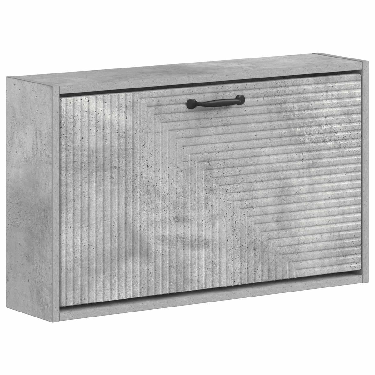 Wandgemonteerde Schoenkast HAARLEM 71 x 17 x 43 cm Bewerkt hout is nu te koop bij PeponiXL, paradijselijk wonen!