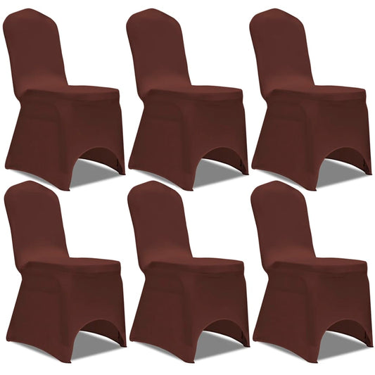 Stoelhoes stretch 6 st bruin is nu te koop bij PeponiXL, paradijselijk wonen!