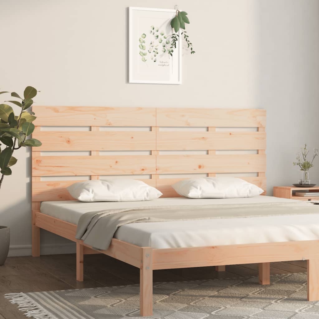 Hoofdbord 180x3x80 cm massief grenenhout is nu te koop bij PeponiXL, paradijselijk wonen!