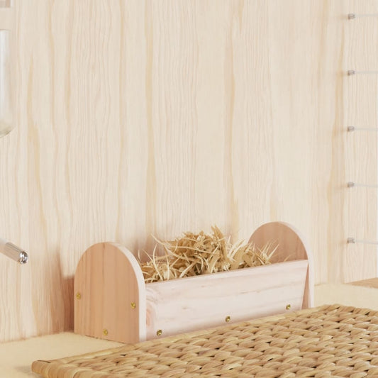 Hooiruif voor konijnen 28x10x10 cm massief vurenhout is nu te koop bij PeponiXL, paradijselijk wonen!