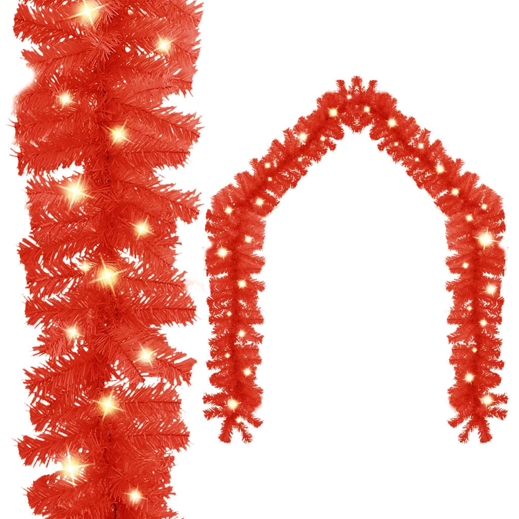 Kerstslinger met LED-lampjes 10 m rood is nu te koop bij PeponiXL, paradijselijk wonen!