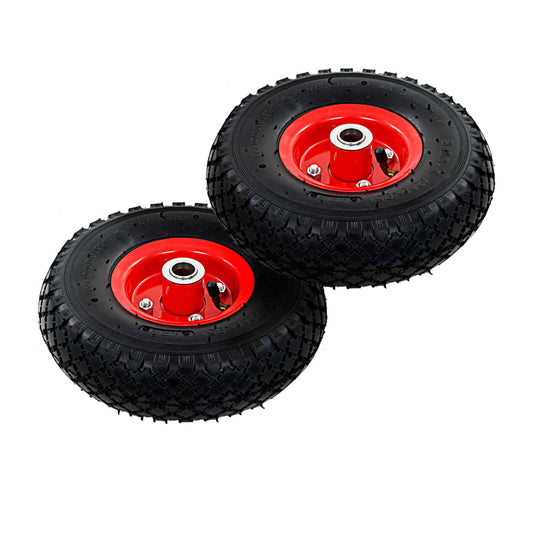 Steekwagenwielen 2 st 3,00-4 (245x82) rubber is nu te koop bij PeponiXL, paradijselijk wonen!