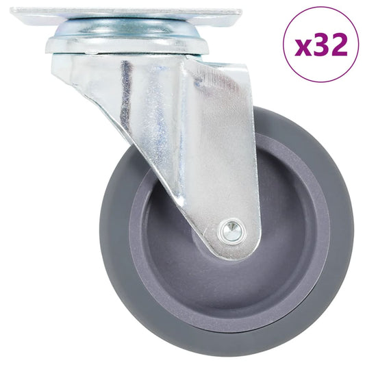 32 st Zwenkwielen 75 mm is nu te koop bij PeponiXL, paradijselijk wonen!
