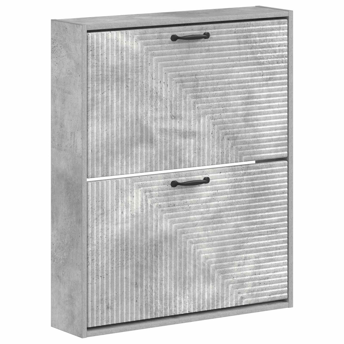 Wandgemonteerde Schoenkast HAARLEM 71 x 17 x 86 cm Bewerkt hout is nu te koop bij PeponiXL, paradijselijk wonen!