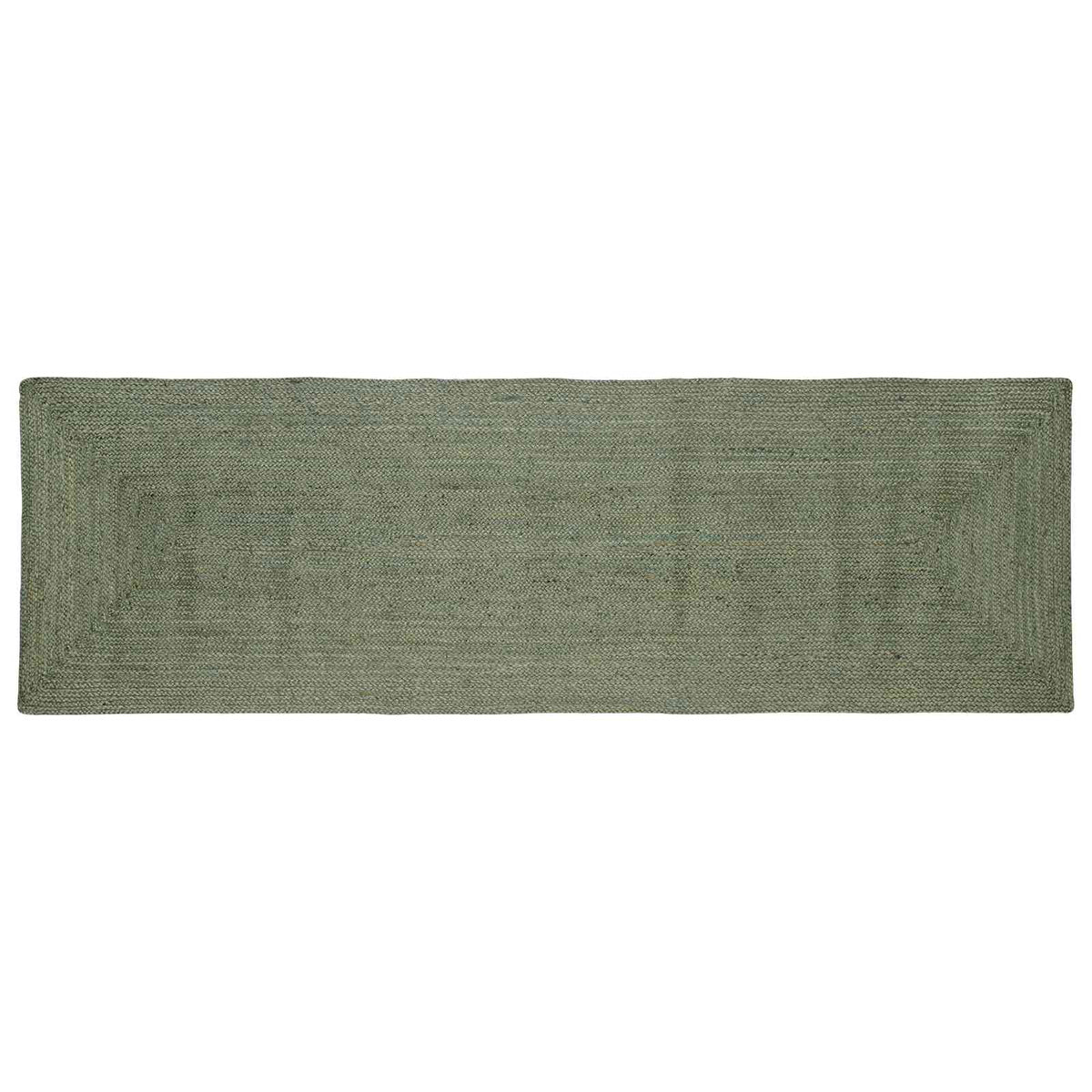 Vloerkleden Rechthoekig Olijfgroen 80 x 200 cm Jute is nu te koop bij PeponiXL, paradijselijk wonen!