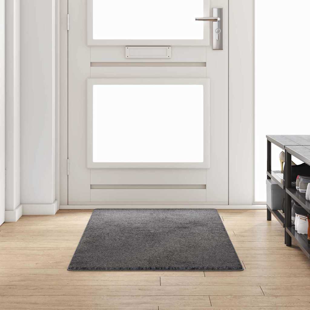 Tapijt Loper Grijs 80 x 200 cm 100% Polypropylene Tuft is nu te koop bij PeponiXL, paradijselijk wonen!