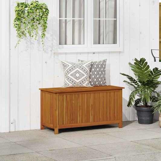Tuinbox 113x50x58 cm massief acaciahout is nu te koop bij PeponiXL, paradijselijk wonen!