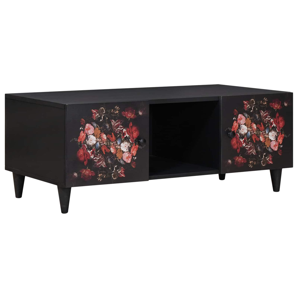 Salontafel Multikleur 100 x 54 x 40 cm Massief Mango Hout is nu te koop bij PeponiXL, paradijselijk wonen!