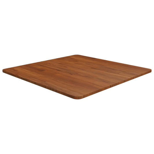 Tafelblad vierkant 70x70x1,5cm behandeld eiken donkerbruin is nu te koop bij PeponiXL, paradijselijk wonen!