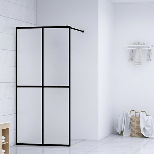 Inloopdouchewand 80x195 cm mat gehard glas is nu te koop bij PeponiXL, paradijselijk wonen!