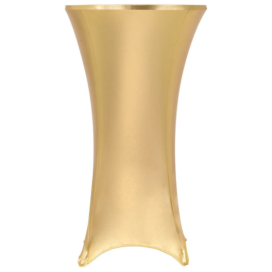 2 st Tafelhoezen stretch 60 cm goud is nu te koop bij PeponiXL, paradijselijk wonen!