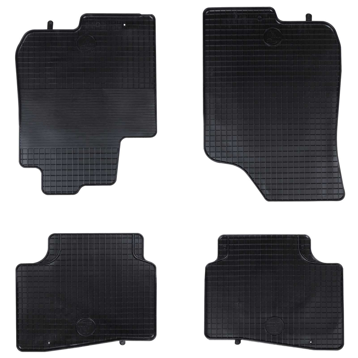 Autobodemmat 4 pcs Zwart geschikt voor i30 LIMOUSINE 2007-2011 is nu te koop bij PeponiXL, paradijselijk wonen!