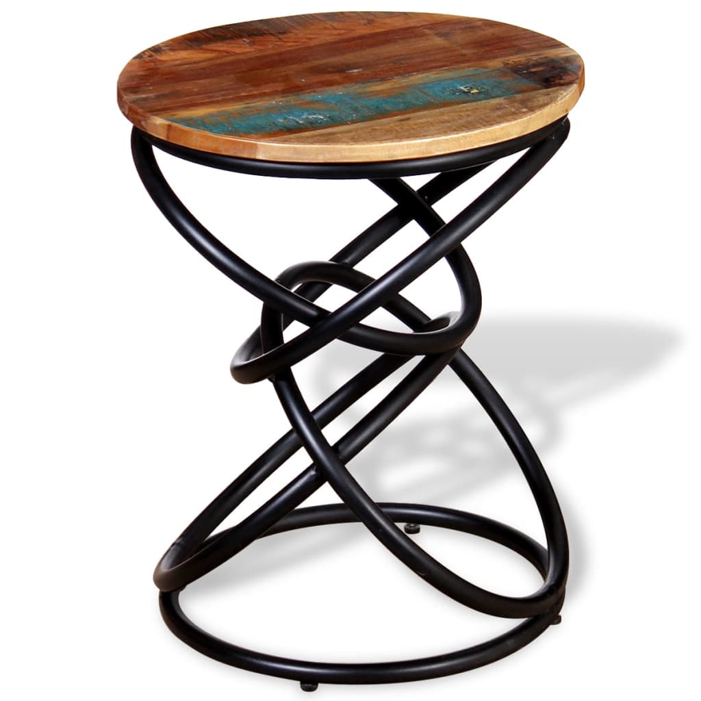 Bijzettafel massief gerecycled hout is nu te koop bij PeponiXL, paradijselijk wonen!