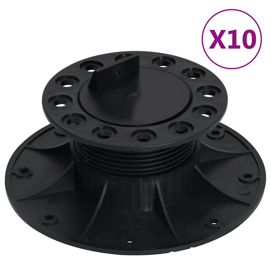 Terrasdragers verstelbaar 10 st 60-88 mm is nu te koop bij PeponiXL, paradijselijk wonen!