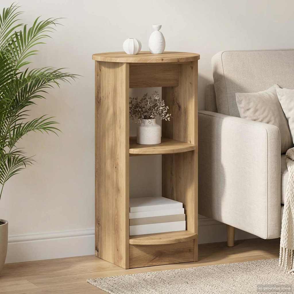Bijzetkast Artisan Eik 40 x 40 x 75 cm Geconstrueerd hout is nu te koop bij PeponiXL, paradijselijk wonen!