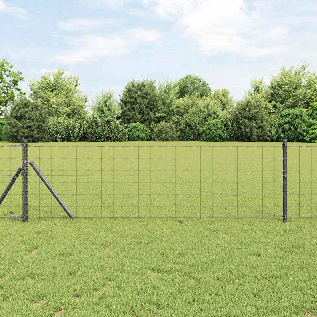 Euro Hek Grijs 0,6 x 25 m PVC-gecoat ijzer is nu te koop bij PeponiXL, paradijselijk wonen!