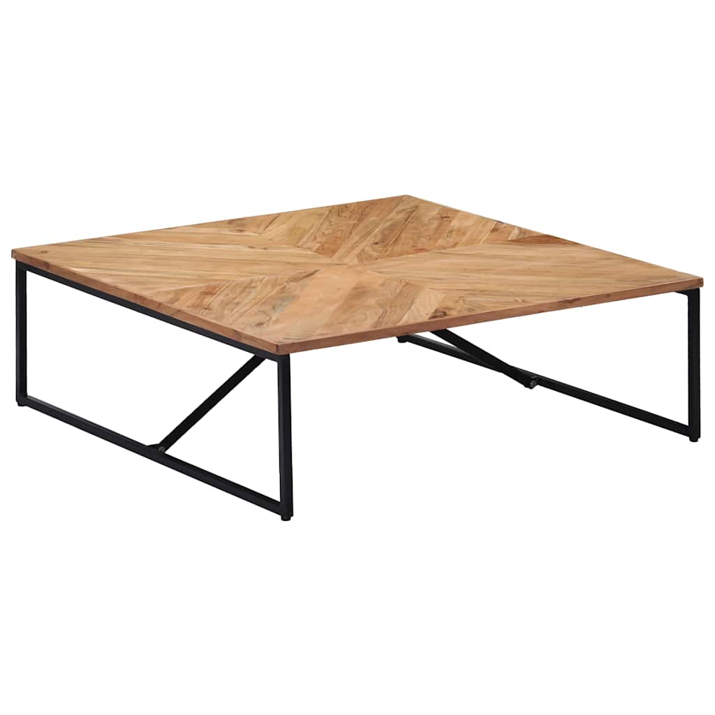 Salontafel 110x110x36 cm massief acaciahout is nu te koop bij PeponiXL, paradijselijk wonen!