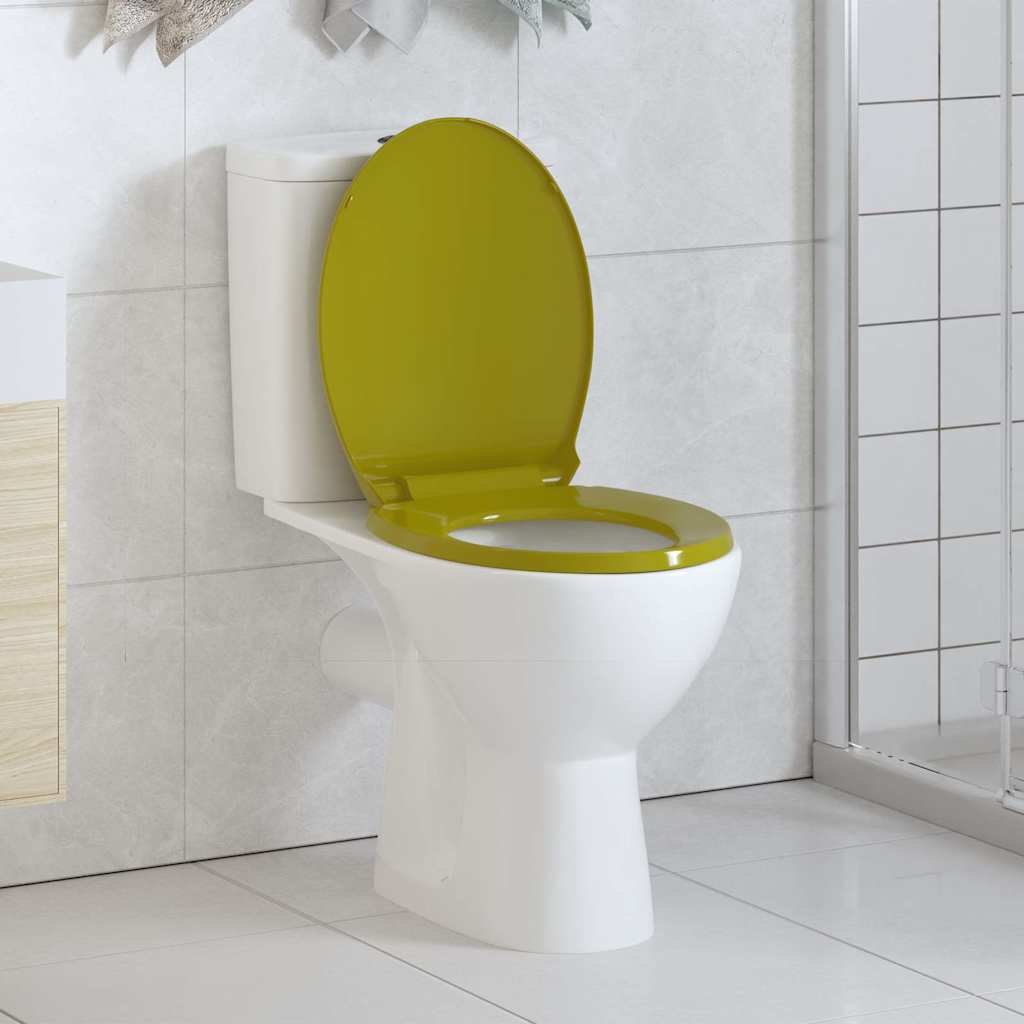 Toiletbril soft-close ovaal groen is nu te koop bij PeponiXL, paradijselijk wonen!
