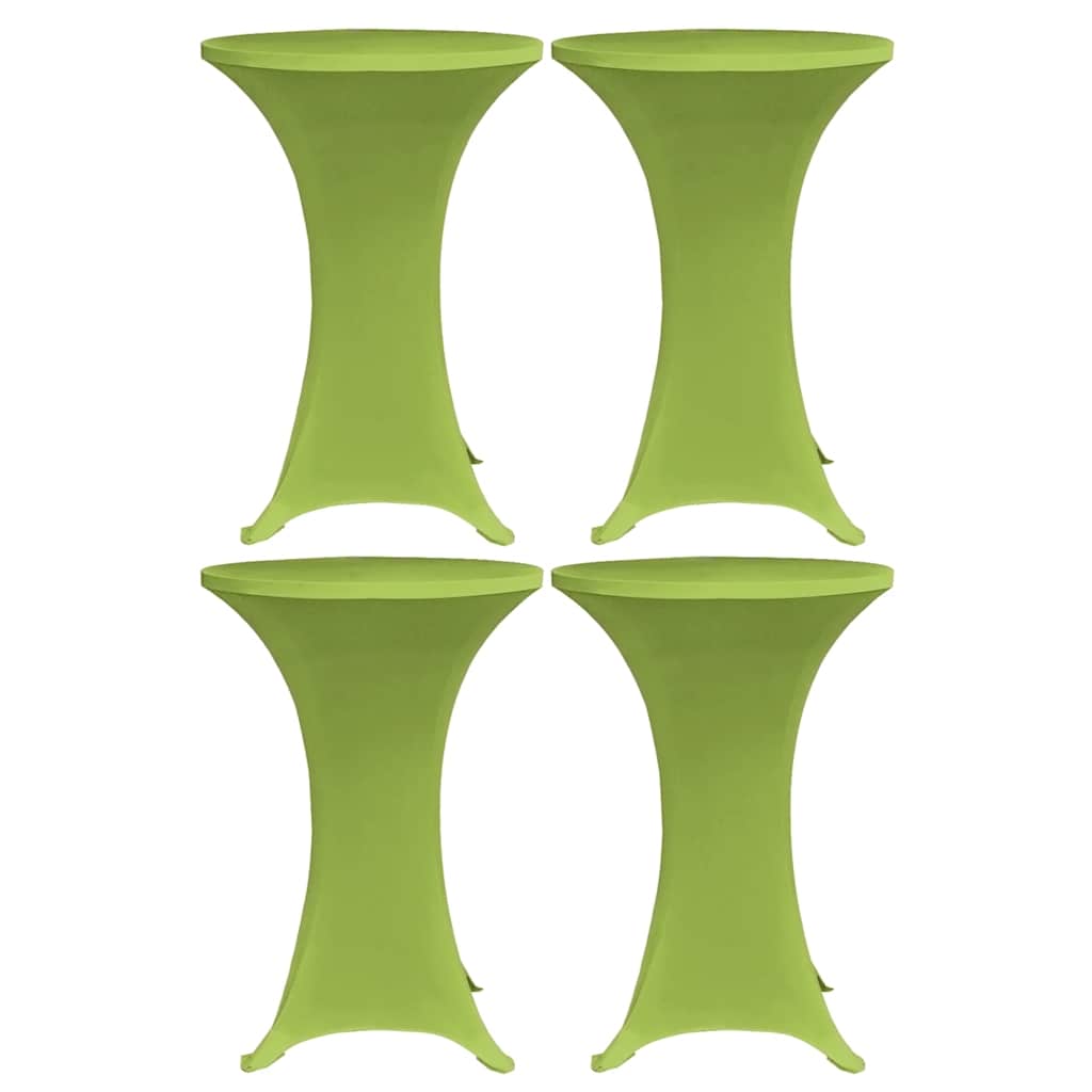 Tafelhoes stretch 4 st 60 cm groen is nu te koop bij PeponiXL, paradijselijk wonen!
