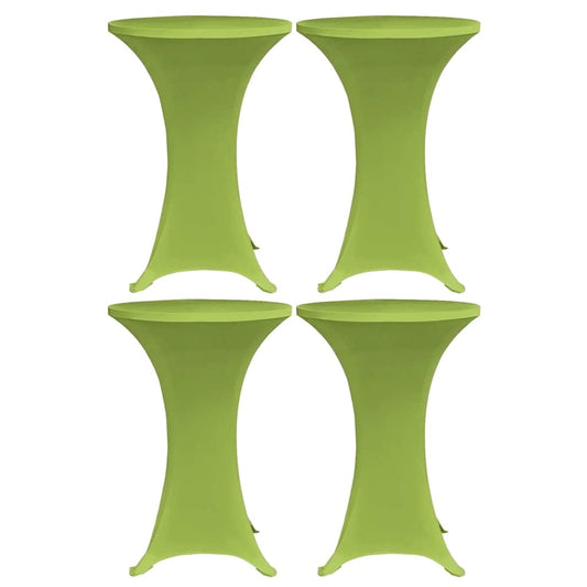 Tafelhoes stretch 4 st 60 cm groen is nu te koop bij PeponiXL, paradijselijk wonen!