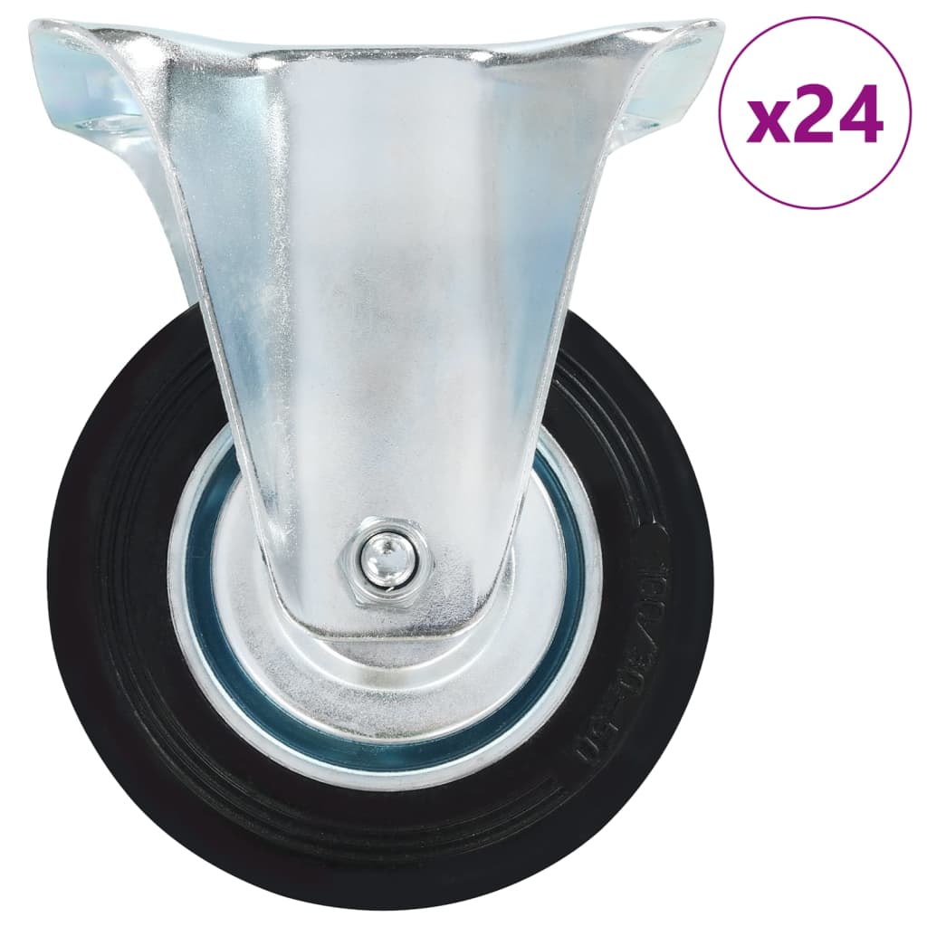24 st Wielen vast 100 mm is nu te koop bij PeponiXL, paradijselijk wonen!
