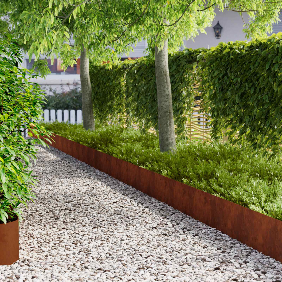 Tuinrand 10 pcs metaal is nu te koop bij PeponiXL, paradijselijk wonen!
