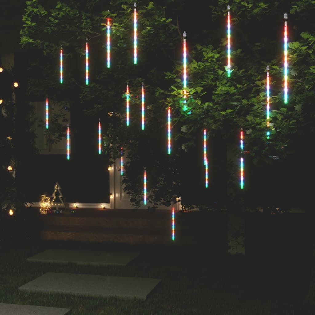 Meteoorlichten 20 st 480 LED's binnen/buiten 30 cm meerkleurig is nu te koop bij PeponiXL, paradijselijk wonen!
