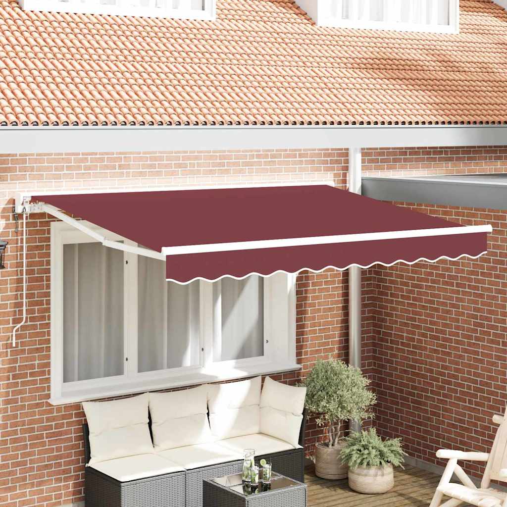 Zijde Frame Bordeauxrood 250 x 200 cm Polyester met PU-coating is nu te koop bij PeponiXL, paradijselijk wonen!